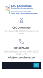 Mobile Screenshot of cscconsulenze.com